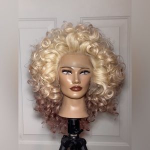 Reverse Ombré Voluminous Drag Curls Custom Styled